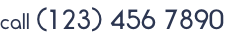 call (123) 456 7890
